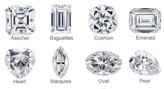 Which shape of moissanite diamond is best for you, have you chosen right?