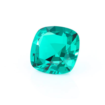 Lab grown Paraiba cushion cut Loose Stone