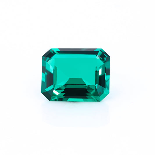 Lab Grown Colombian Emerald Cut