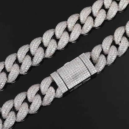 Hip-Hop New Four-Row Zircon Bubble Bracelet 12mm